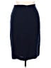 Leslie Fay 100% Wool Solid Blue Wool Skirt Size 14 - photo 2