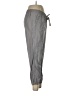 Point Sur Solid Gray Linen Pants Size 6 - photo 4