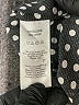 Everlane 100% Viscose Polka Dots Black Long Sleeve Button-Down Shirt Size S (estimated) - photo 7