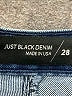 Just Black Blue Jeans Size 28 waist - photo 6