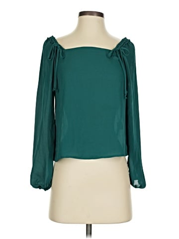 Blue Rain 3/4 Sleeve Blouse (view 1)