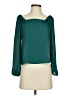 Blue Rain 100% Polyester Teal 3/4 Sleeve Blouse Size XXS - photo 1