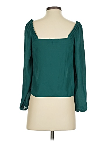 Blue Rain 3/4 Sleeve Blouse (view 2)