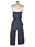 Lord & Taylor Polka Dots Blue Jumpsuit Size 1 - photo 2