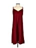 Zara Basic Solid Burgundy Casual Dress Size XS - photo 1