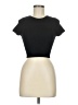 Zara Black Short Sleeve Turtleneck Size M - photo 1