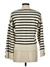 Marled by Reunited Stripes Ivory Pullover Sweater Size M - photo 2
