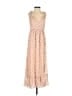 Madewell Polka Dots Tan Casual Dress Size 4 - photo 1
