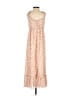 Madewell Polka Dots Tan Casual Dress Size 4 - photo 2