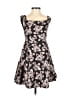 Francesca's 100% Polyester Paisley Black Cocktail Dress Size XS - photo 1