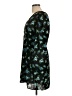Vero Moda 100% Polyester Print Black Cocktail Dress Size L - photo 5