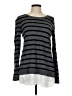 Bass Gray Black Long Sleeve Top Size M - photo 1