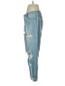 Forever 21 100% Cotton Hearts Blue Jeans Size 25 waist - photo 5