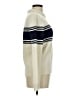 Tory Burch Stripes Ivory Wool Pullover Sweater Size M - photo 4