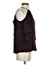 Parker 100% Polyester Burgundy Sleeveless Blouse Size S - photo 4