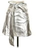 Toccin 100% Polyester Metallic Silver Formal Skirt Size 4 - photo 2