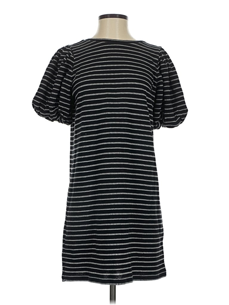 Pre-owned Loft Beach Casual Dress In Black