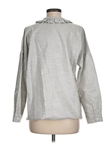 A Shirt Thing Long Sleeve Blouse (view 2)