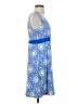 Lola Print Blue Cocktail Dress Size S - photo 4