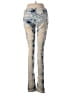 Volcom Tie-dye Blue Jeggings Size 3 - photo 2
