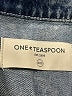One Teaspoon 100% Cotton Blue Jumpsuit Size XXS - photo 3