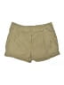FRAME Solid Tan Khaki Shorts Size 10 - photo 1