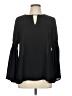 MICHAEL Michael Kors 100% Polyester Black Long Sleeve Blouse Size M - photo 1