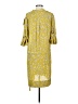 BCBGMAXAZRIA 100% Polyester Paisley Yellow Casual Dress Size S - photo 2
