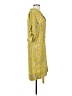 BCBGMAXAZRIA 100% Polyester Paisley Yellow Casual Dress Size S - photo 4