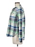 J.Crew 100% Cotton Plaid Green Long Sleeve Button-Down Shirt Size 6 - photo 5