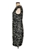 Magaschoni Graphic Black Cocktail Dress Size 10 - photo 5