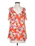 CAbi 100% Polyester Orange Sleeveless Blouse Size S - photo 1