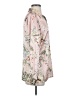 Guess Floral Pink Long Sleeve Blouse Size S - photo 4