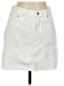 J.Crew 100% Cotton Solid White Denim Skirt Size 29 waist - photo 1