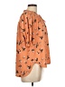 MELLODAY Orange Short Sleeve Blouse Size L - photo 4
