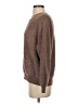 Lou & Grey 100% Polyester Marled Solid Brown Pullover Sweater Size XXS - photo 5