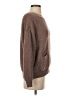 Lou & Grey 100% Polyester Marled Solid Brown Pullover Sweater Size XXS - photo 4