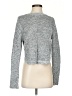Millau 100% Cotton Tweed Gray Pullover Sweater Size S - photo 1