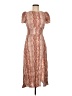 AFRM 100% Rayon Tan Cocktail Dress Size M - photo 1