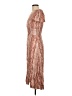 AFRM 100% Rayon Tan Cocktail Dress Size M - photo 5