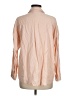 Zara Basic Color Block Orange Pink 3/4 Sleeve Button-Down Shirt Size M - photo 2