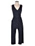 Kaileigh Polka Dots Blue Jumpsuit Size S - photo 1