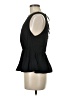 Papaya 100% Polyester Black Sleeveless Blouse Size M - photo 5