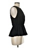Papaya 100% Polyester Black Sleeveless Blouse Size M - photo 4