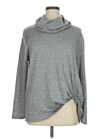 Brittany Black Turtleneck Sweater (view 1)