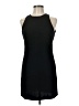 DKNY 100% Wool Solid Black Cocktail Dress Size 6 - photo 1