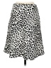 Express Outlet Animal Print Ivory Casual Skirt Size 2 - photo 2
