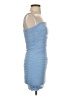 Garage Solid Blue Cocktail Dress Size XS - photo 4