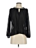 Céline by Champion 100% Polyester Black Long Sleeve Blouse Size S - photo 1