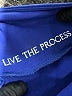 LIVE THE PROCESS Solid Blue One Piece Swimsuit Size XS - photo 3